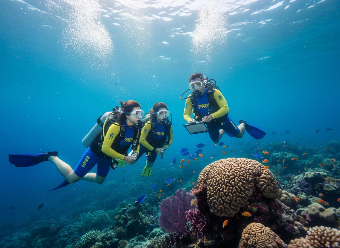 Khám Phá Các Khóa Học Lặn Biển PADI Chuyên Nghiệp Dành Cho Mọi Cấp Độ