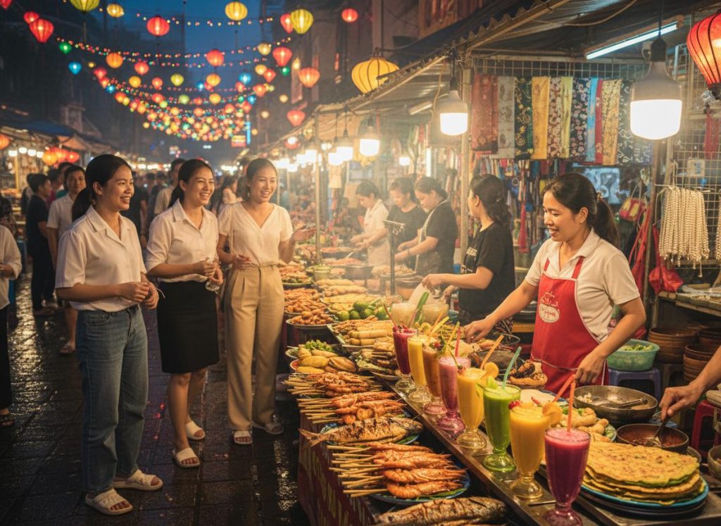 kinh nghiệm đi chợ đêm phú quốc