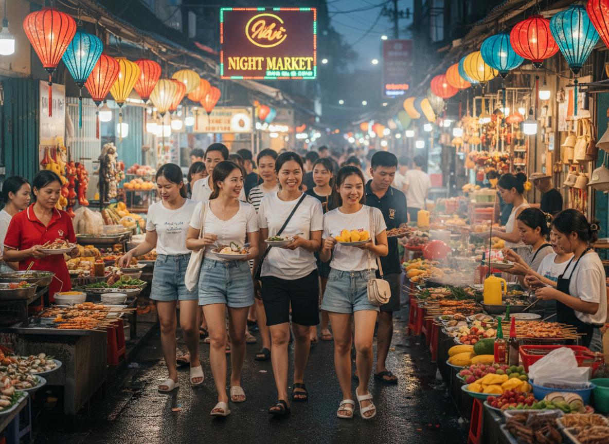 Giải đáp: Chợ đêm Phú Quốc ở đâu và đi chợ nào vui nhất?