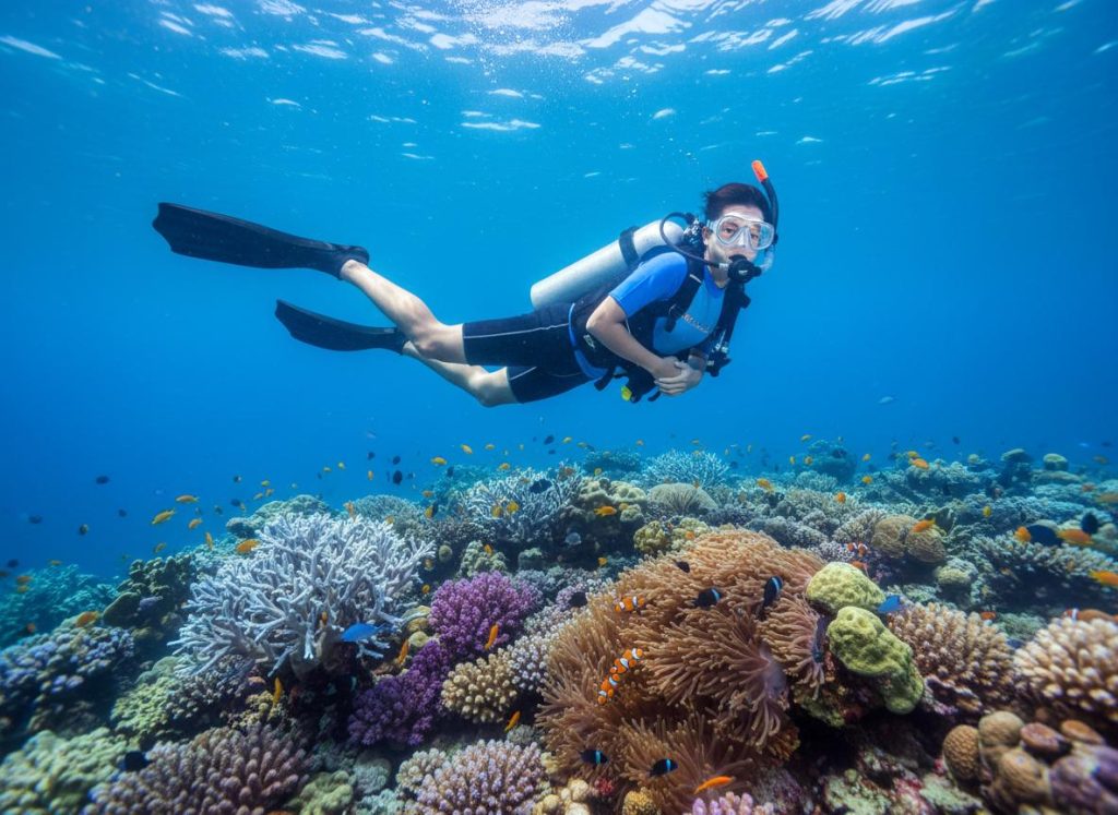 lưu ý an toàn khi lặn ngắm san hồ