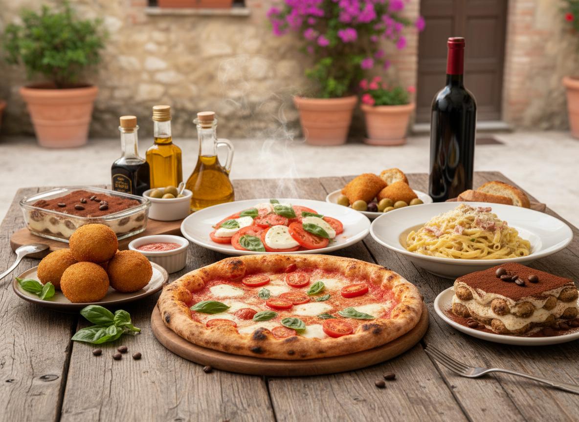 Hành trình khám phá bản đồ ẩm thực đa dạng của nước Ý