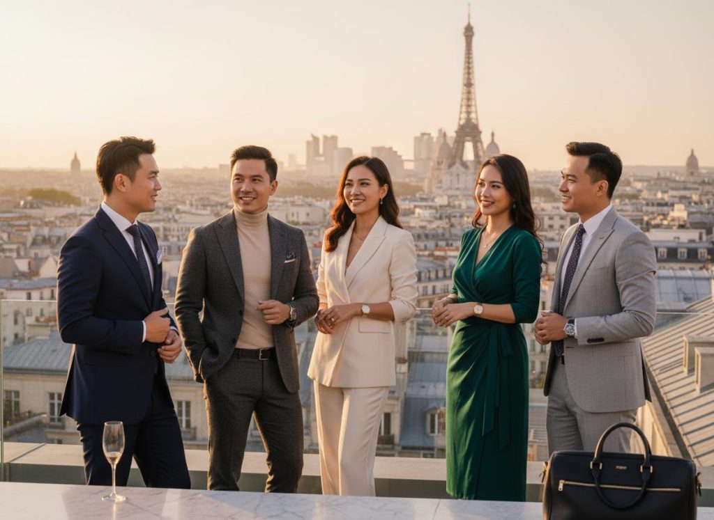 nâng hạng business đi châu âu tour trọn gói