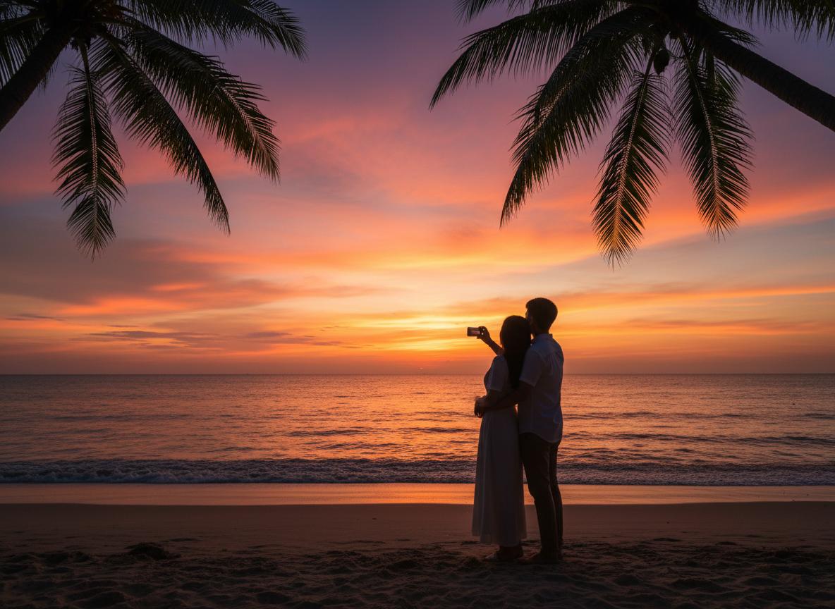Bí quyết chụp ảnh check-in hoàng hôn Phú Quốc “ngàn like”
