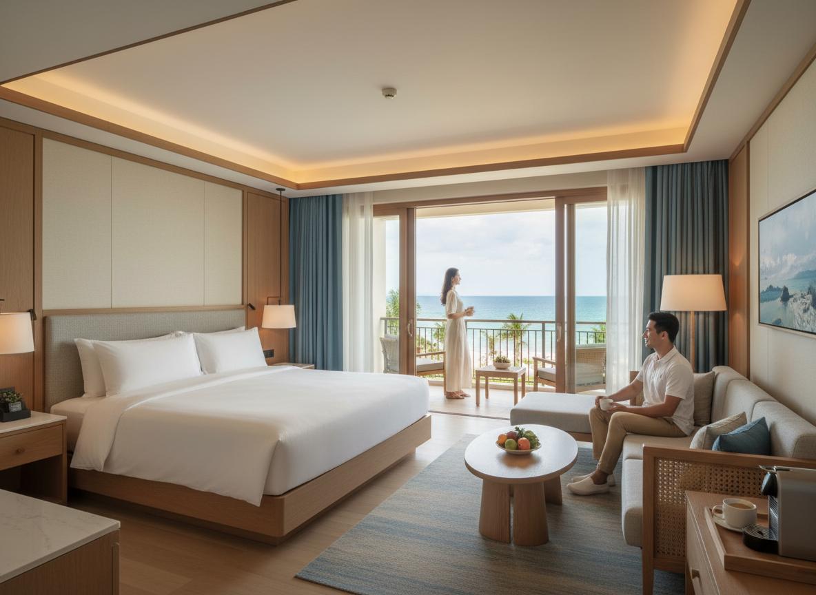 Hệ Thống Phòng Nghỉ Đẳng Cấp Tại Pullman Phú Quốc