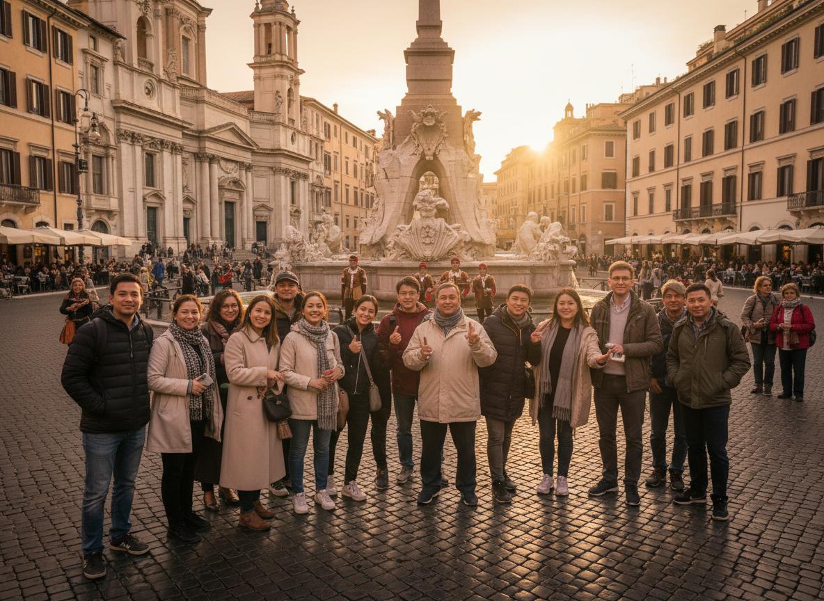 Trải nghiệm không thể bỏ lỡ khi du lịch Quảng trường Navona