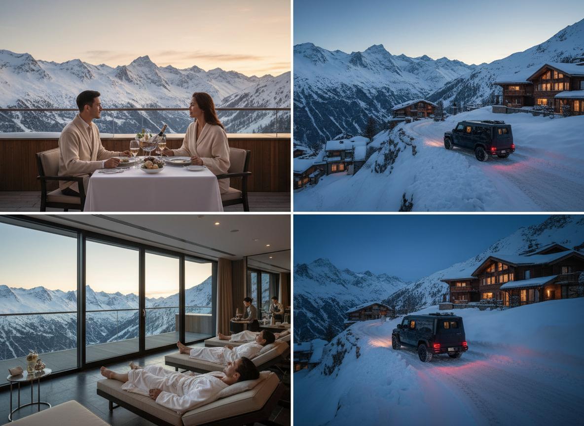 resort cao cấp thụy sĩ