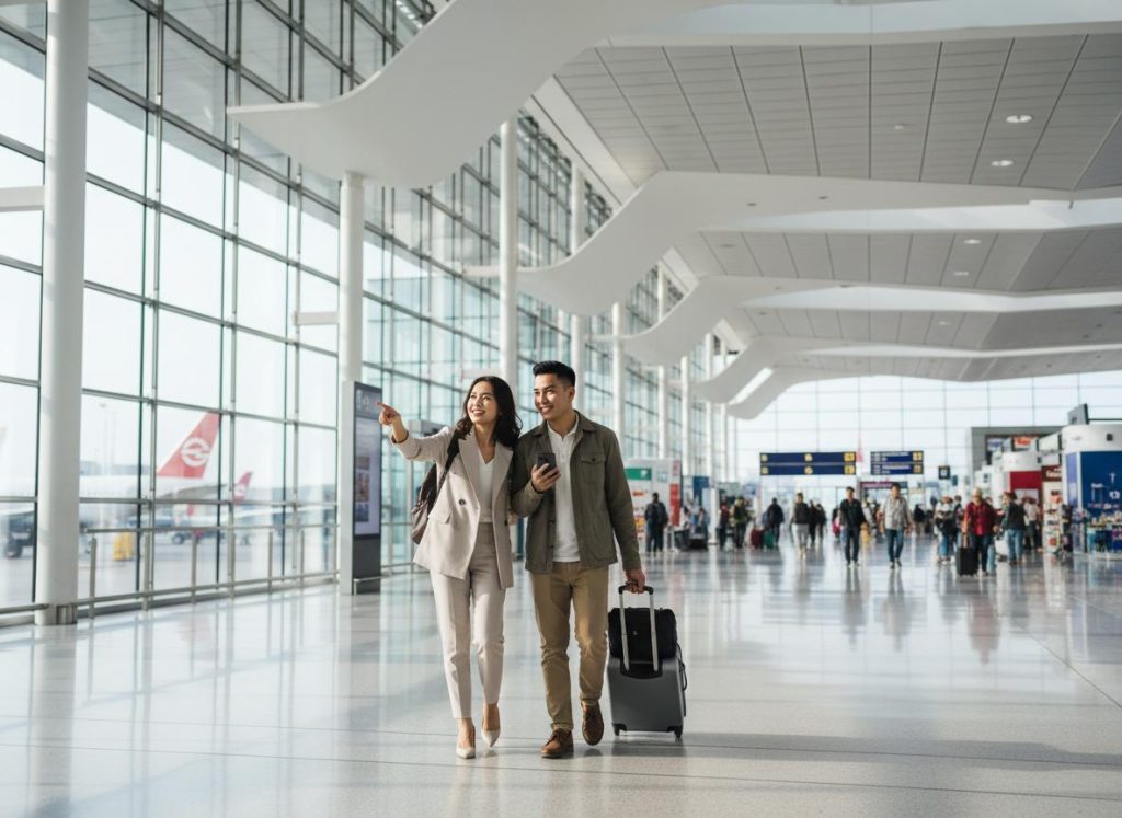 sân bay fiumicino rome