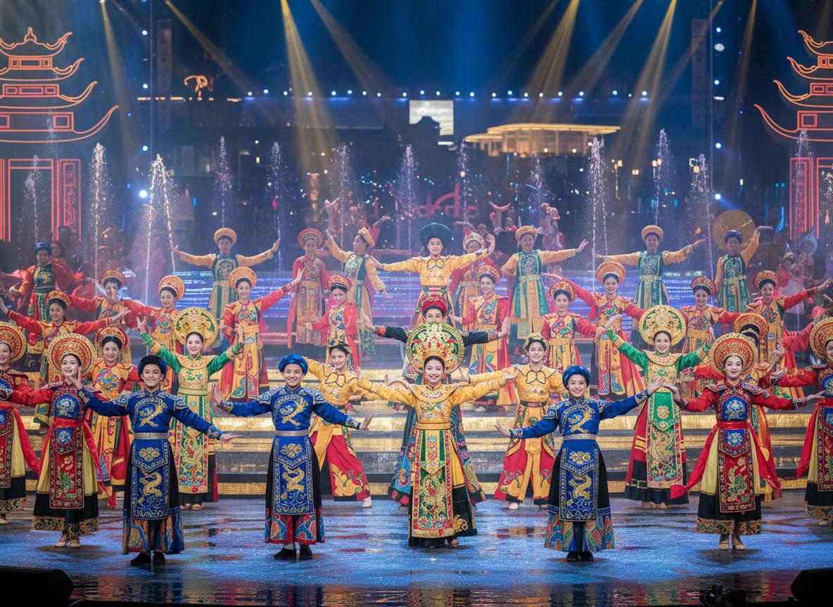 Cập Nhật Giá Vé & Lịch Diễn Show Tinh Hoa Việt Nam Grand World Mới Nhất 2026