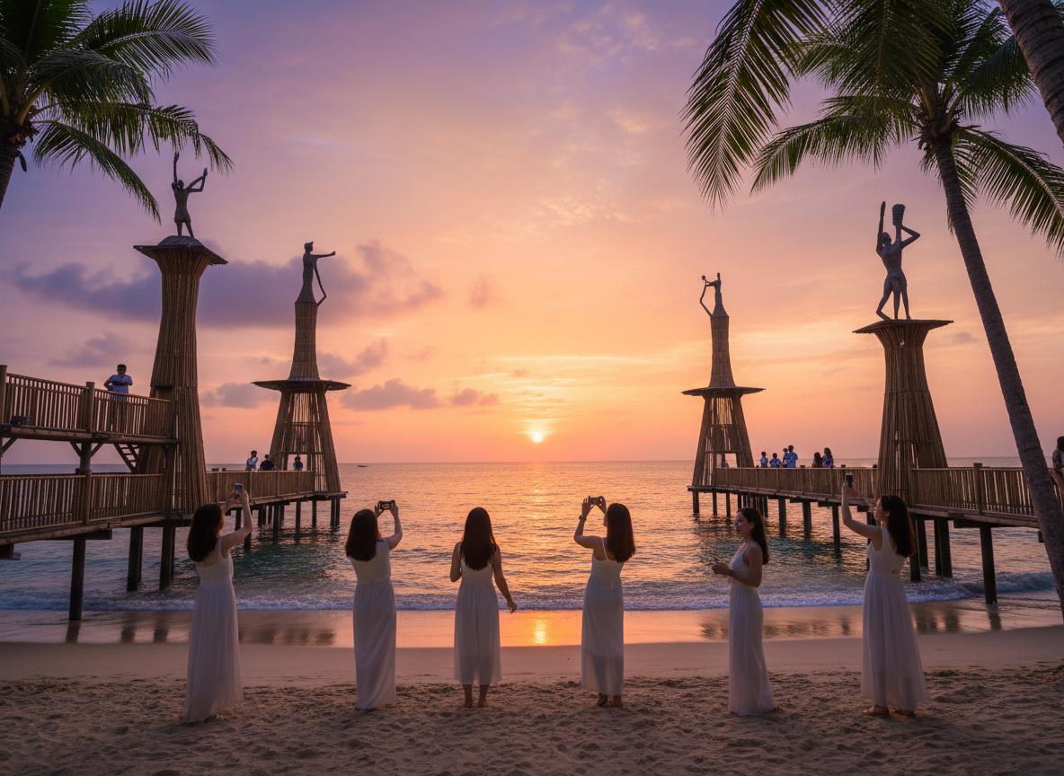 sunset sanato phú quốc bãi trường