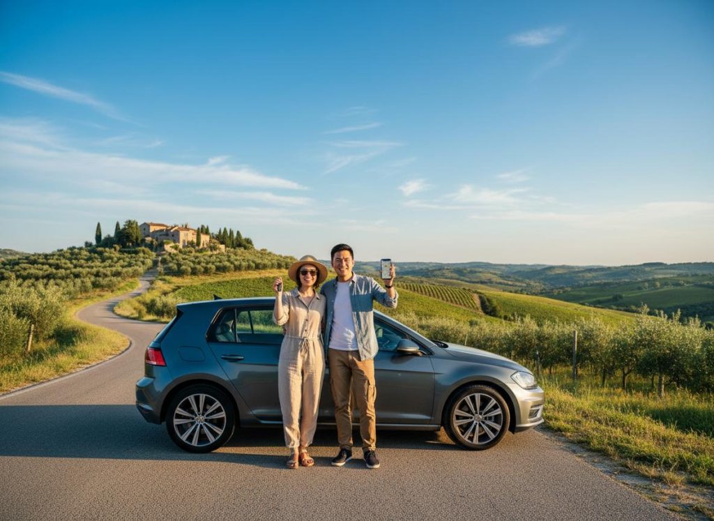 thuê xe tự lái châu Âu