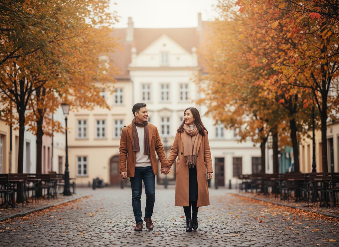 tour châu Âu mùa thu