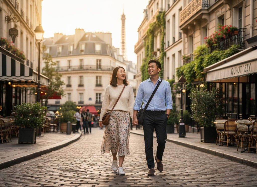 tour châu Âu từ sài gòn