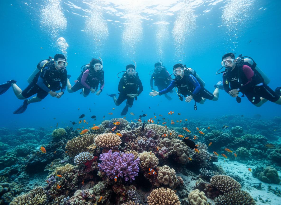 Khám phá tour lặn bình khí Phú Quốc chuyên nghiệp, an toàn cùng Vietking Travel