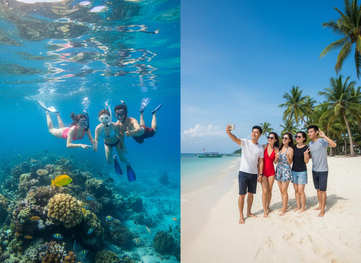 Bảng giá các tour Phú Quốc 1 ngày giá rẻ phổ biến nhất tại Vietking Travel