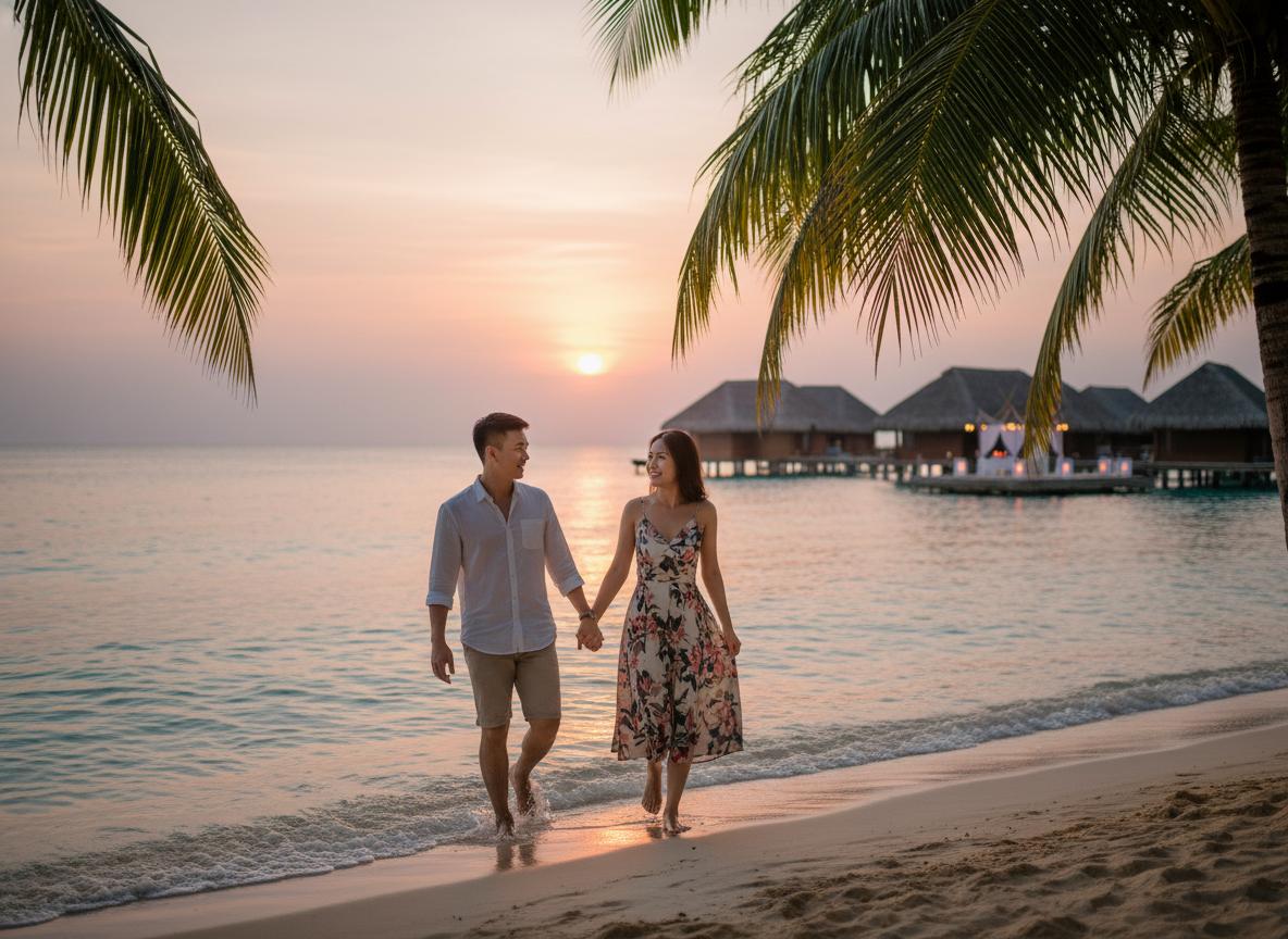 Những trải nghiệm lãng mạn độc quyền chỉ có trong tour trăng mật của Vietking Travel