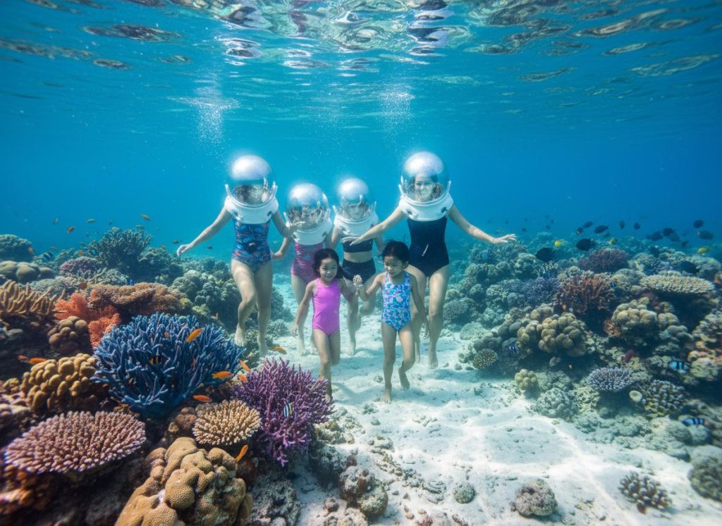 vé đi bộ dưới biển phú quốc seawalker