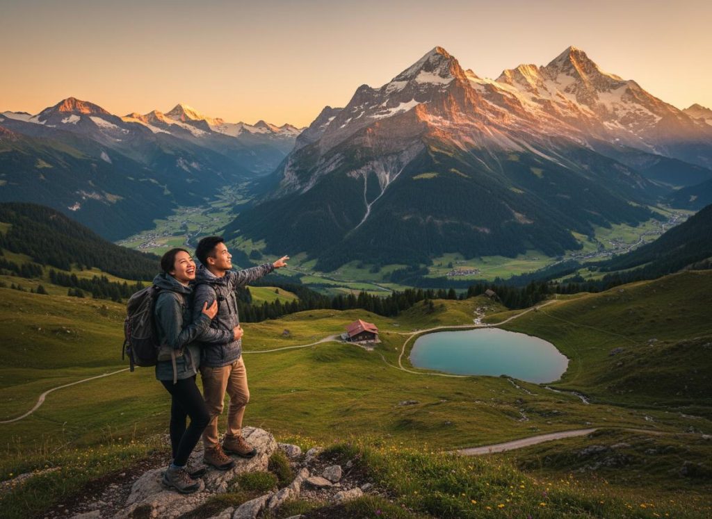 vé máy bay đi thụy sĩ