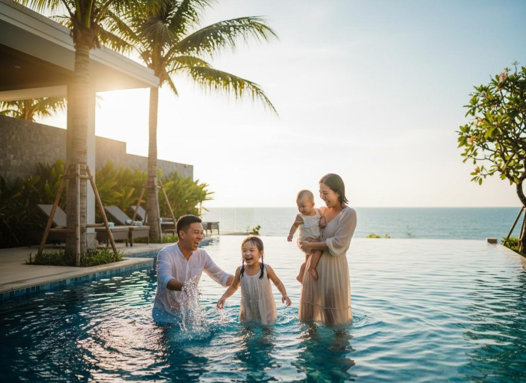 villa phú quốc cho gia đình có hồ bơi