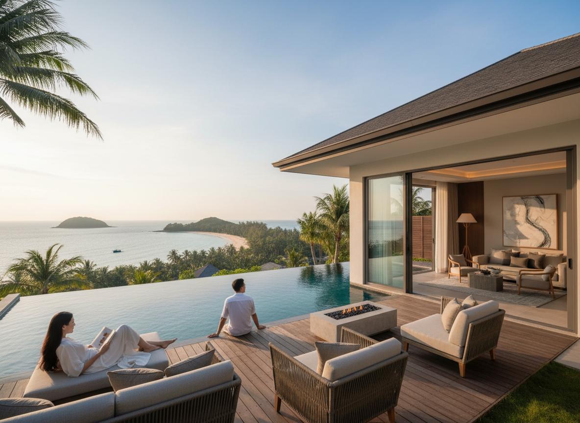 Hệ thống phòng nghỉ và villa 5 sao đẳng cấp tại Vinpearl Resort & Spa Phú Quốc