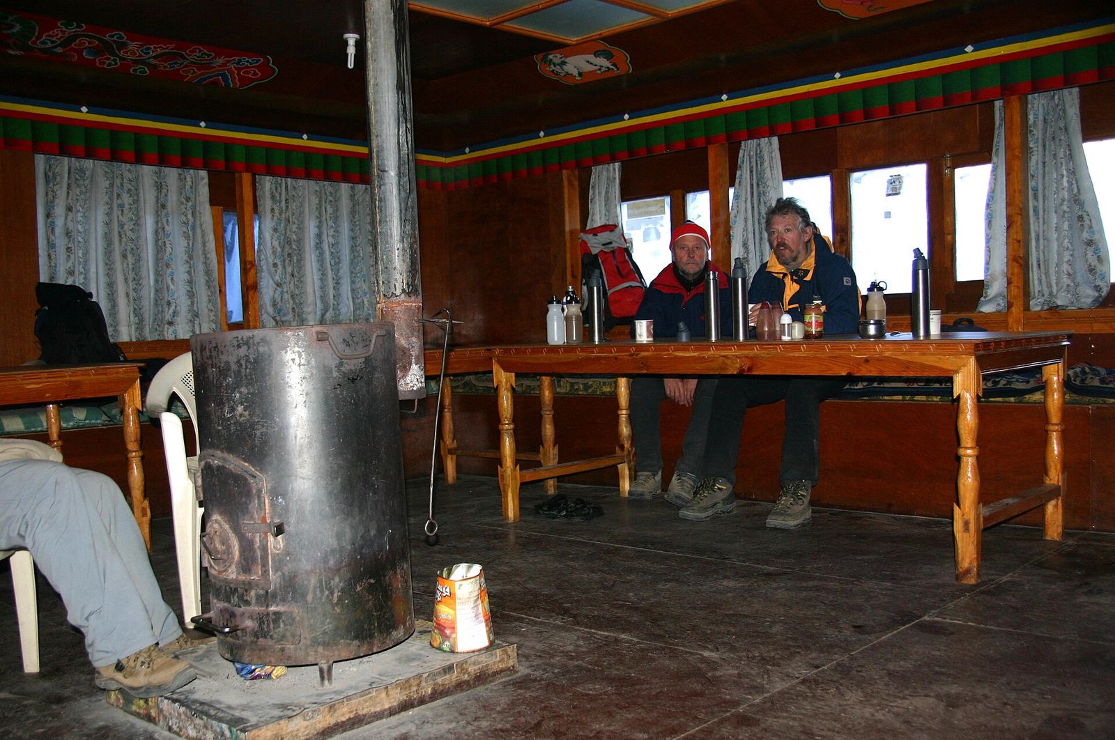 Tea house ở Gorak Shep 5.164 m, nơi những đêm lạnh nhất trên tuyến EBC