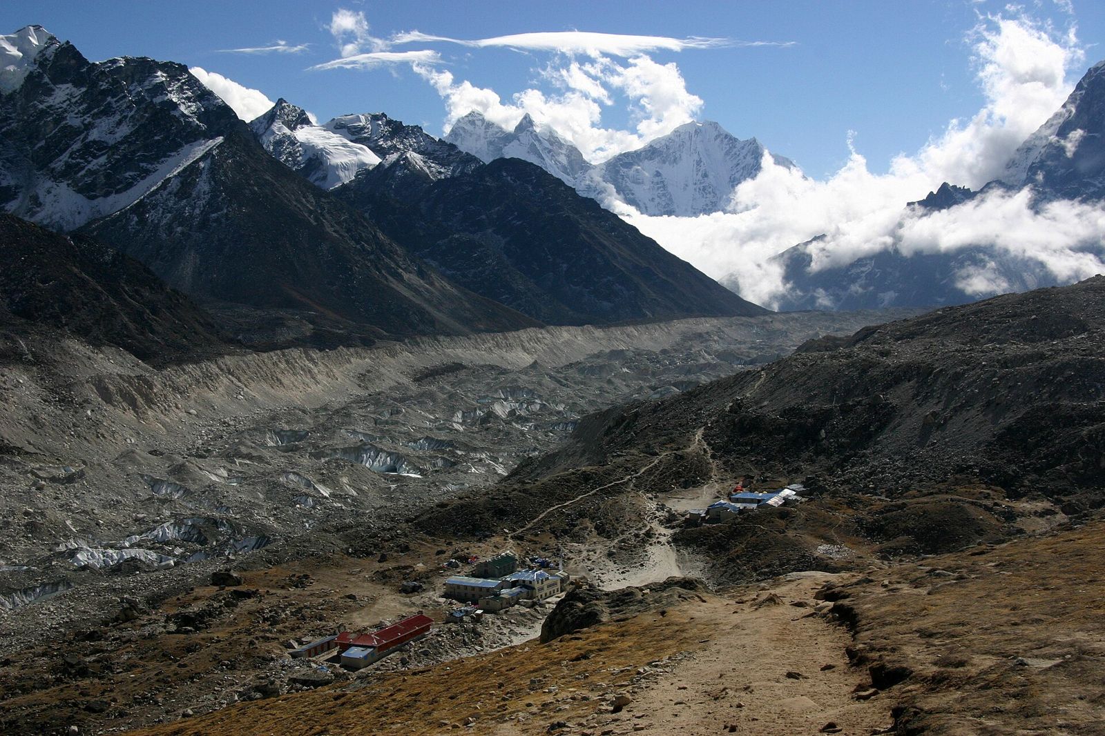 Gorak Shep 5.164 m, điểm dừng trước ngày lên Everest Base Camp