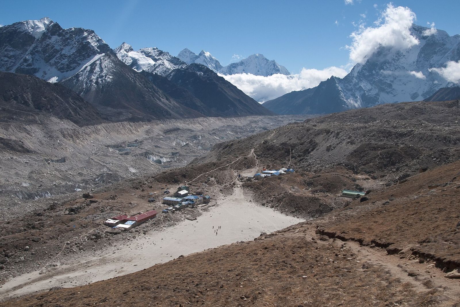 Gorak Shep 5.164 m, nơi ngủ cao nhất trên tuyến Everest Base Camp phía Nepal
