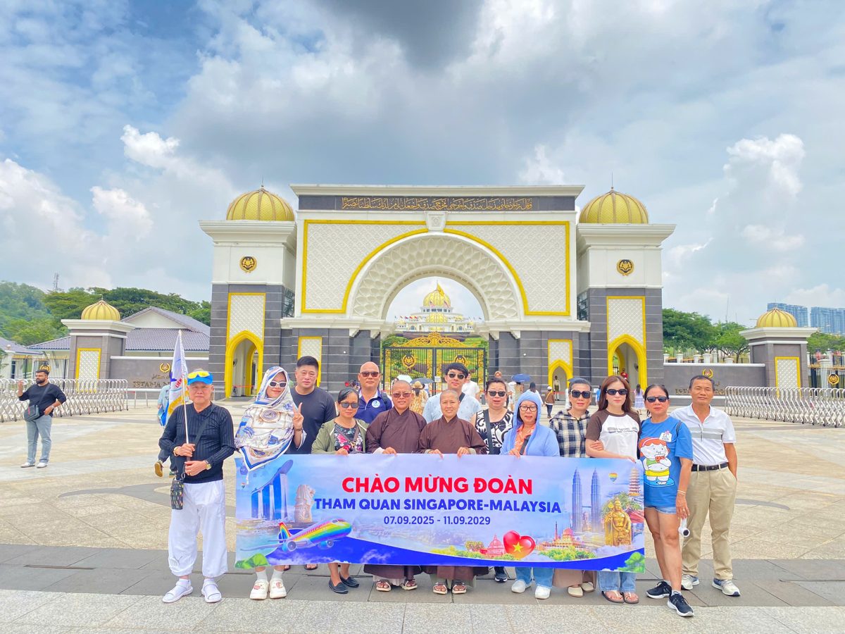 Hoàng cung Istana Negara, Kuala Lumpur, Malaysia - Tour Singapore Malaysia cho gia đình 5 ngày 4 đêm